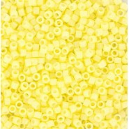 Miyuki delica beads 11/0 - Duracoat opaque dyed light lemon ice DB-2101